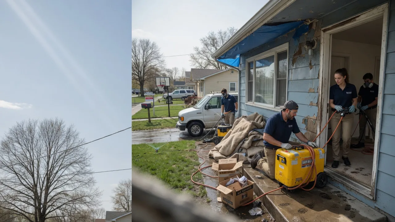 Basement Flood Cleanup in Bunn, NC near me